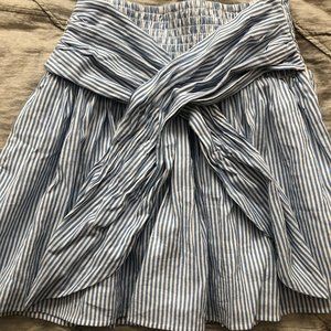 LOFT striped skirt